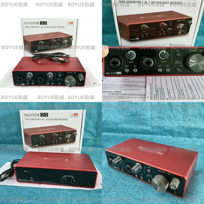 Audio Music Gen - for Scarlett 2i2 3rd Gen USB