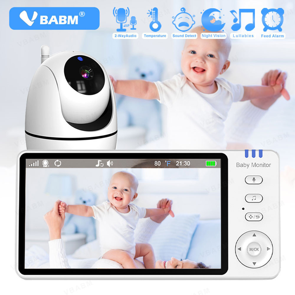 Audio Detect Music - VBABM ABM501 Baby Monitor 5.0 Inch