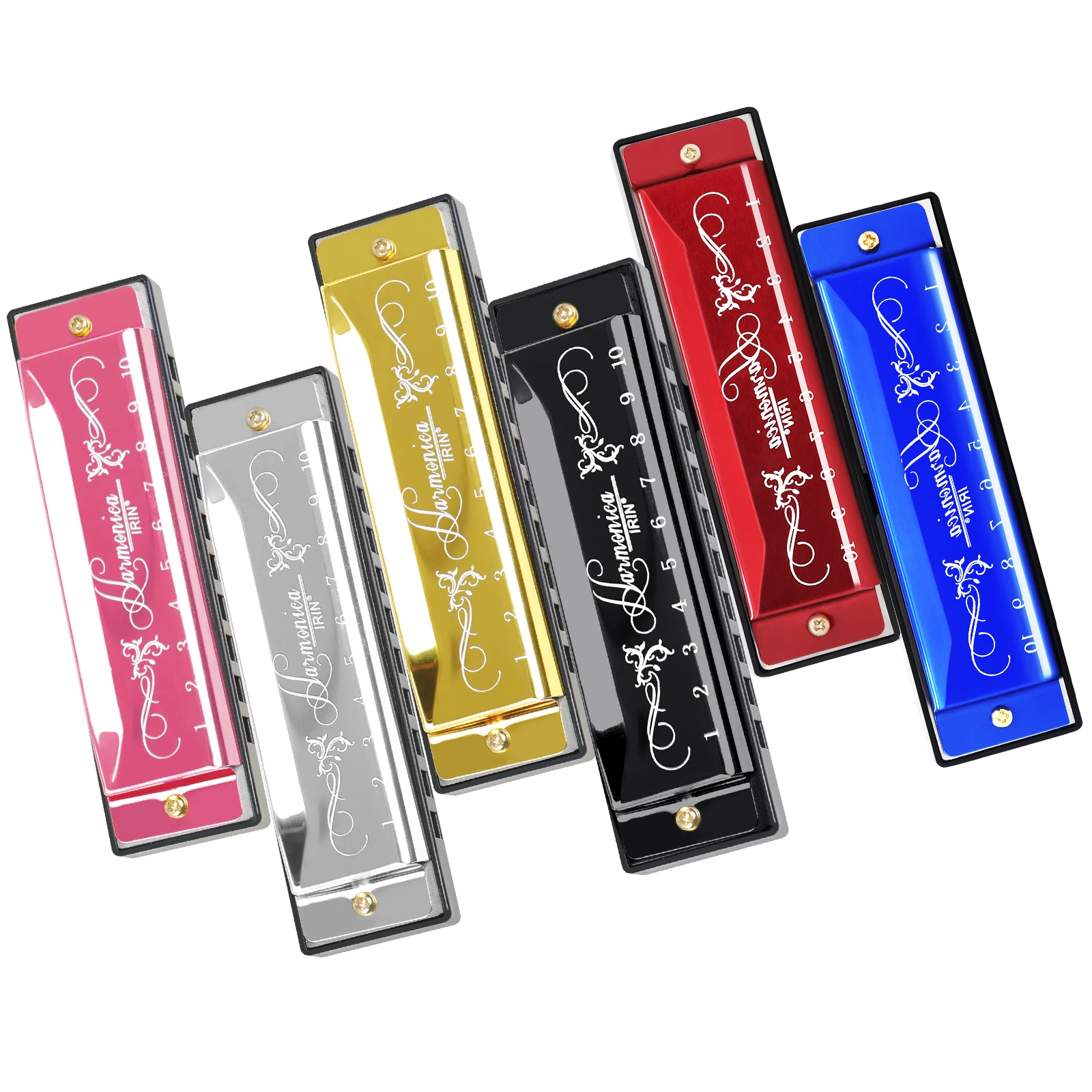 Harmonica 10 Hole - IRIN 10 Hole 20 Tone Harmonica