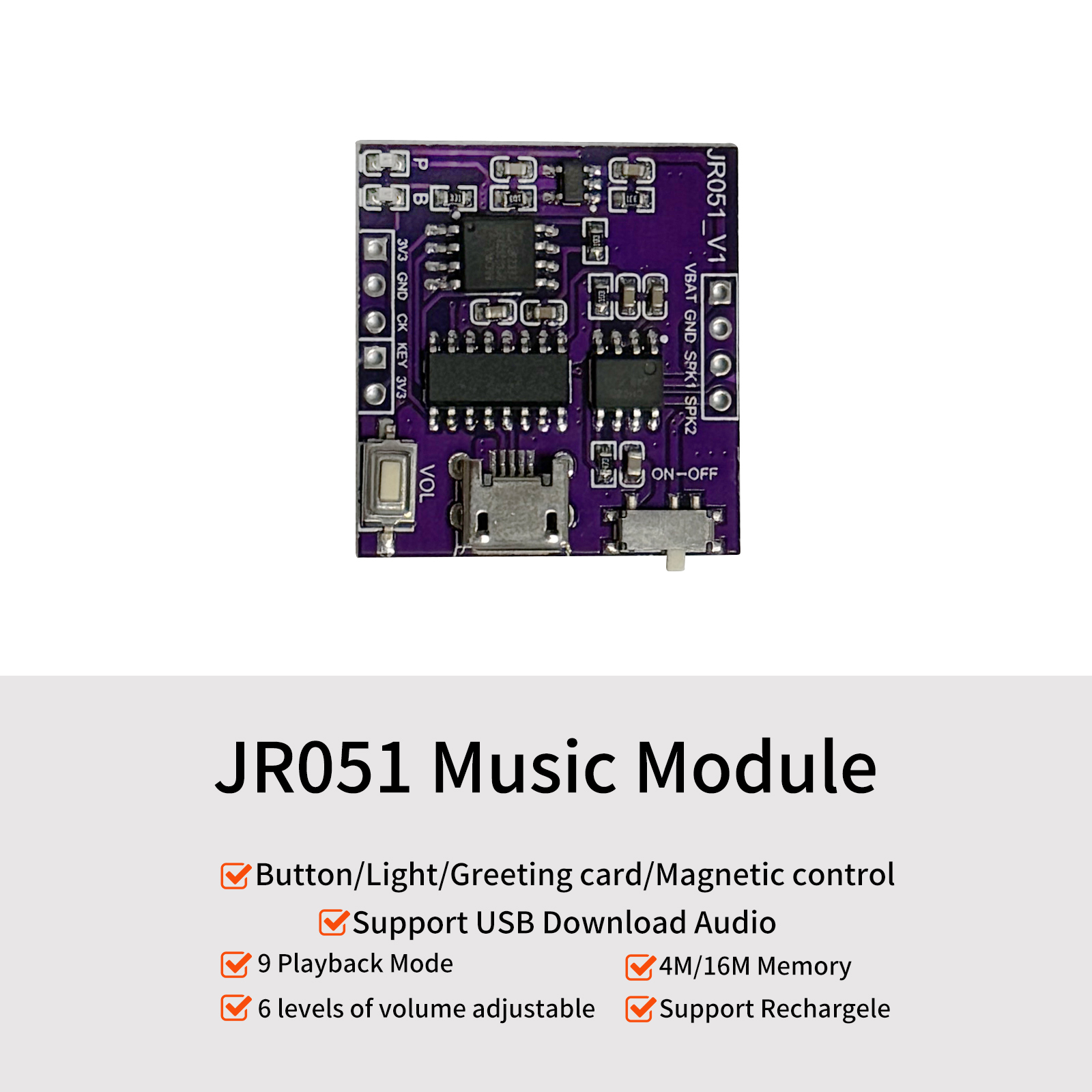 Audio Music Download Free - Music Sound Module USB Download Built-in