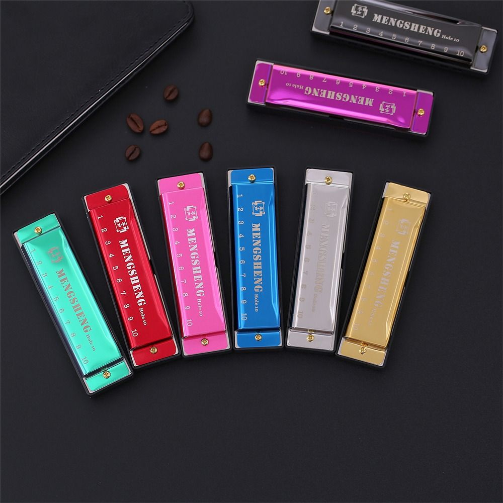 Harmonica 10 Hole - Portable Key of C 10 Hole
