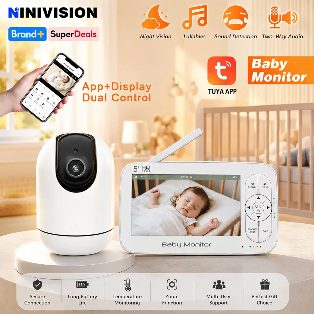 Audio Detect Music - Smart WiFi Baby Monitor 5