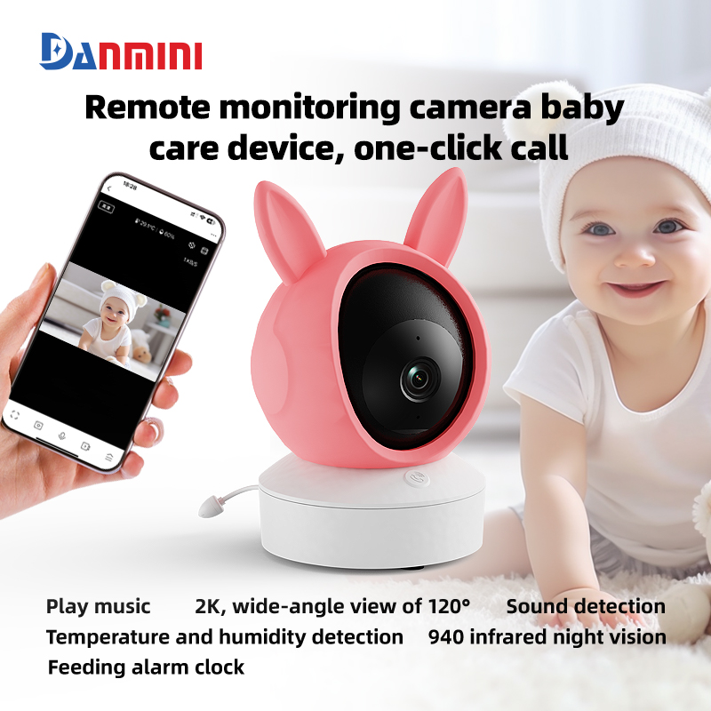 Audio Detect Music - Danmini 1080P Baby Monitor Mobile Tuya