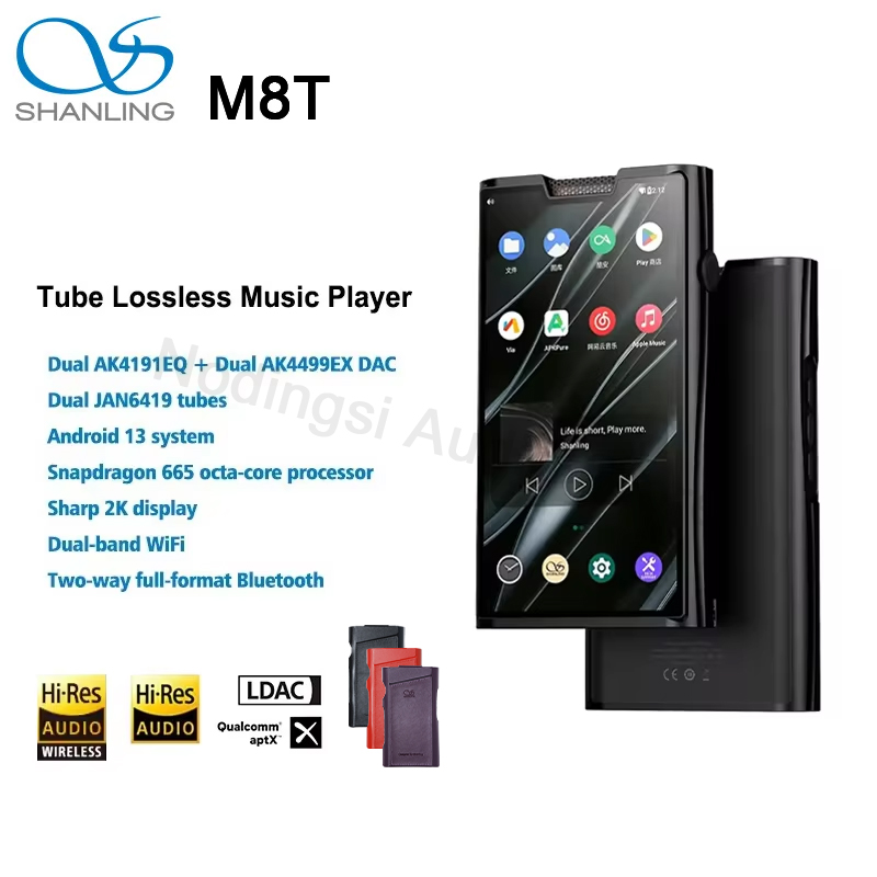 Audio Player With Youtube Music - SHANLING M8T MP3 Player Tube Portable