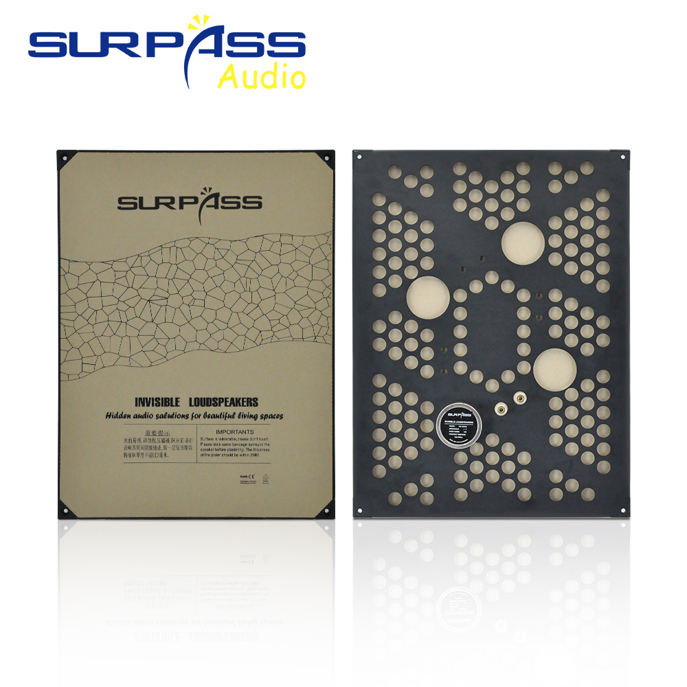 Audio Music In Background - 20W Invisible Indoor Speaker Rectangle Full