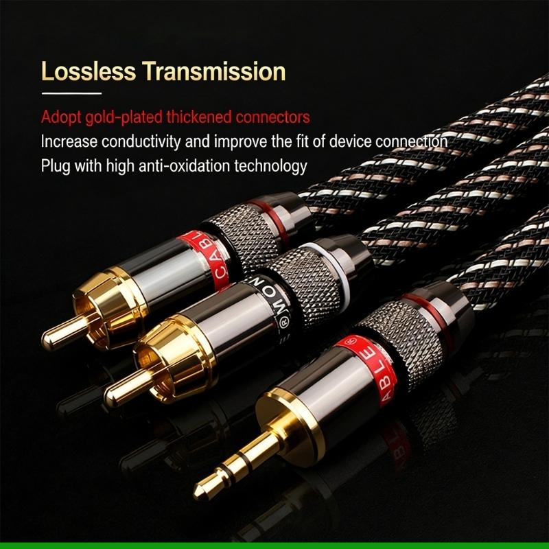 Cáp âm nhạc liên kết 3,5 mm từ - đánh giá và giá Audio Music Link