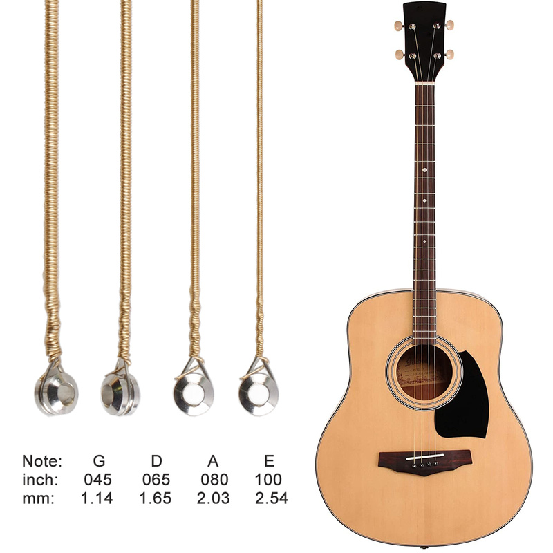 4 Dây Đàn Acoustic Bass Chống  - đánh giá và giá Bass Guitar Strings