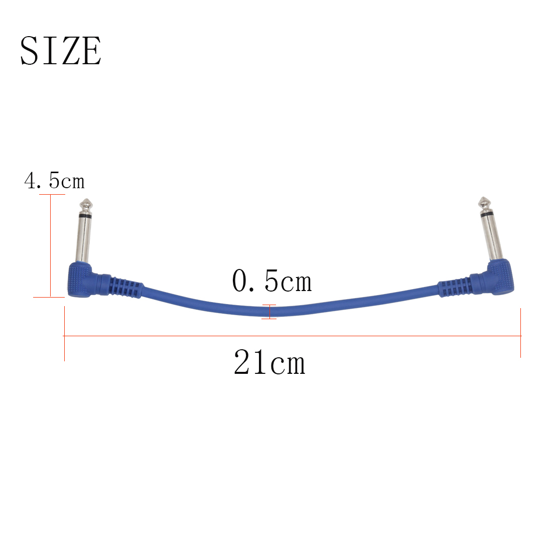 6 Pcs Guitar Effect Pedal Cabl - đánh giá và giá Audio Music Link