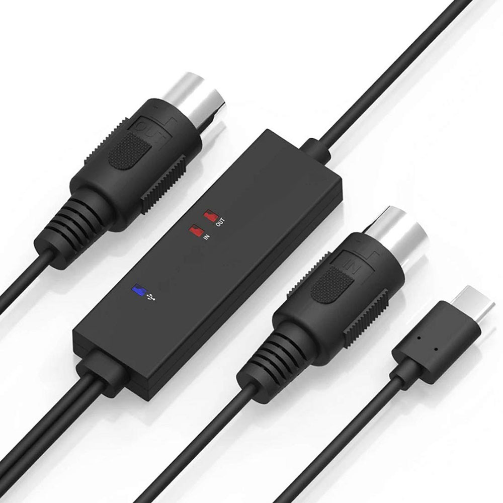 On-The-Go Midi Hub Type-C To M - đánh giá và giá Audio Music Hub