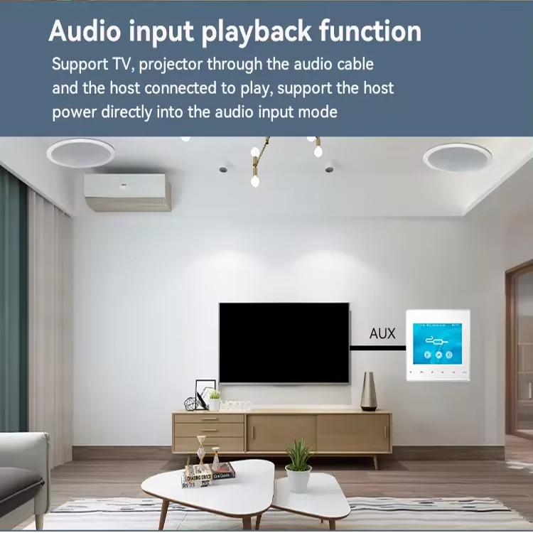 Home Bluetooth Wall Amplifier  - đánh giá và giá Audio Music In Background