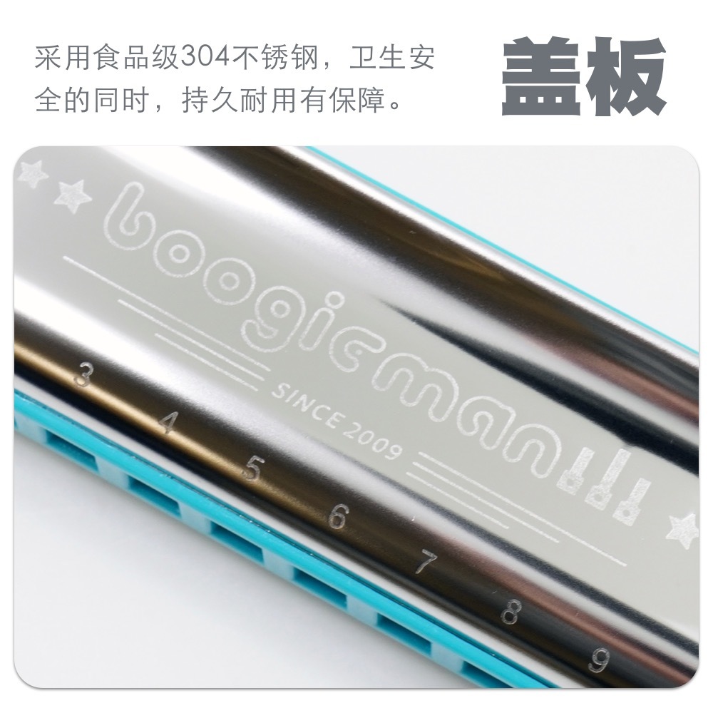 Boogie Man BoogieMan Paddy Tun - đánh giá và giá Harmonica 10 Hole