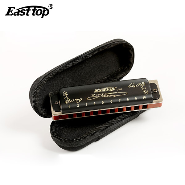 EASTTOP T008K Key of a New Blu - đánh giá và giá Harmonica 10 Hole