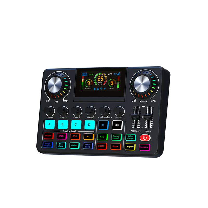 F668 Audio Mixer, Live Sound C - đánh giá và giá Audio Music Voice Changer