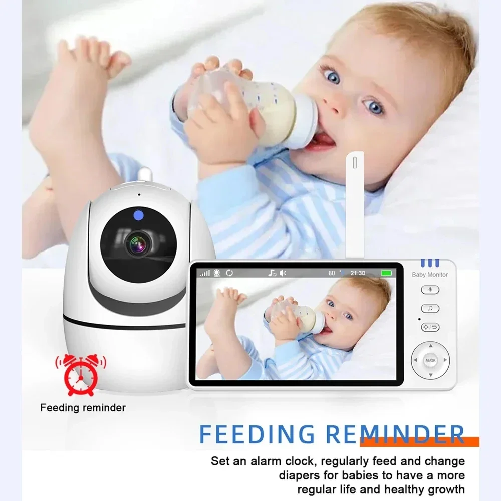 VBABM ABM501 Baby Monitor 5.0  - đánh giá và giá Audio Detect Music