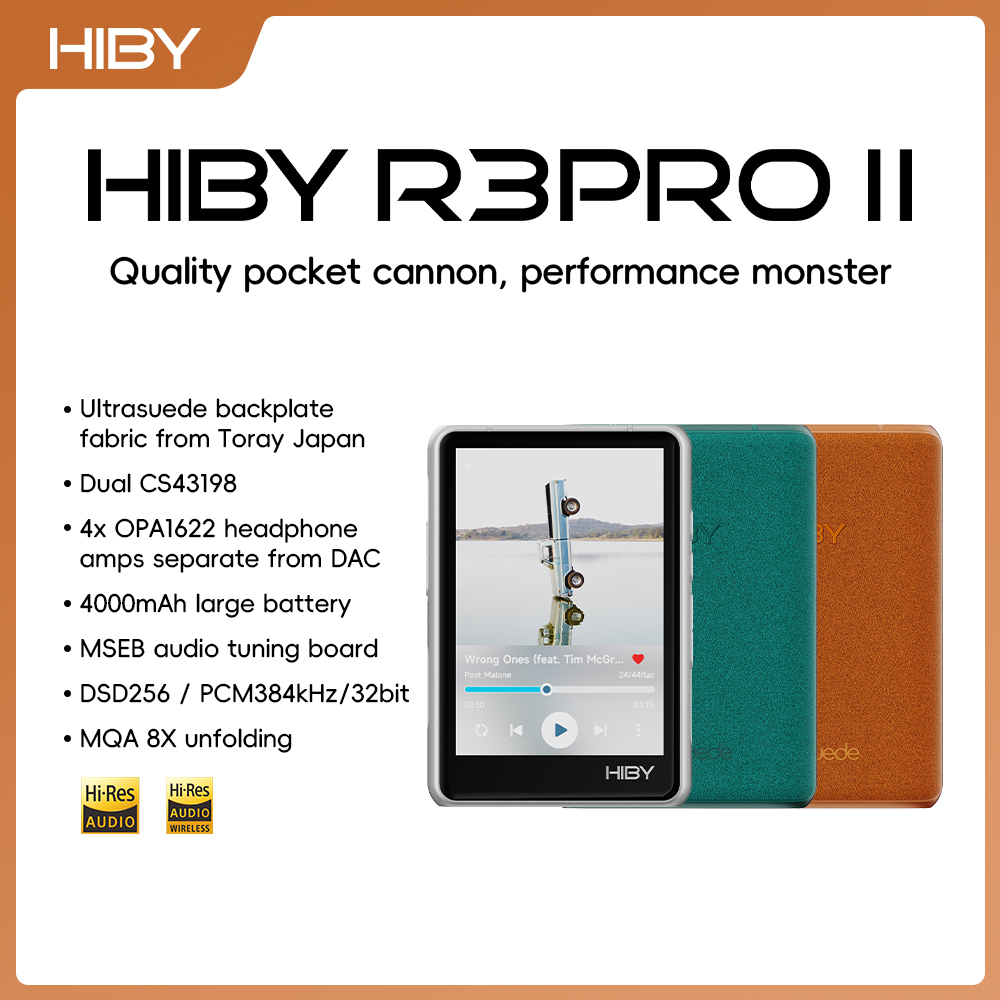 HiBy R3 Pro II / Gen 2 HiFi MP - đánh giá và giá Audio Music Gen