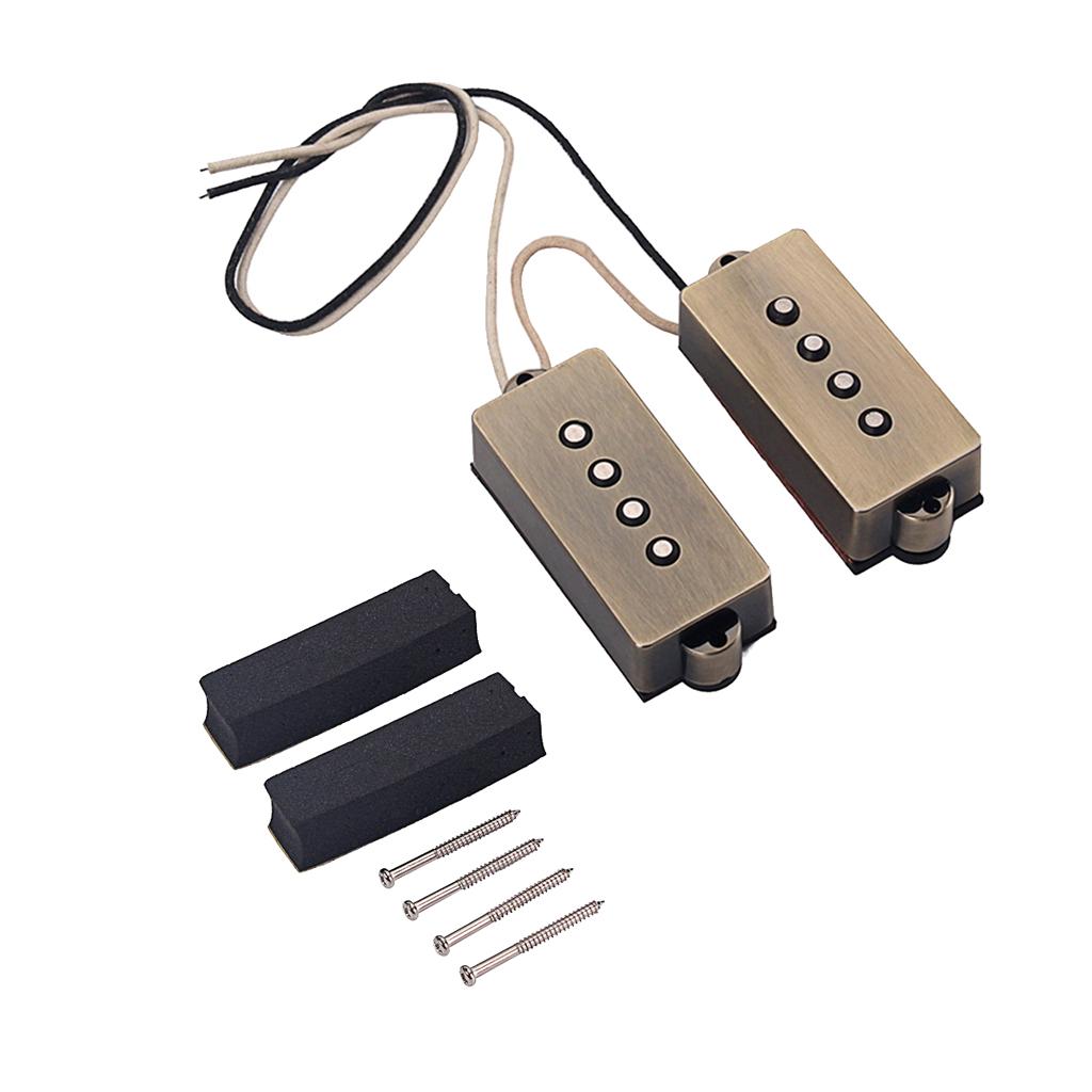 Bass Guitar Pickup Neck Bridge - đánh giá và giá Bass Guitar Strings