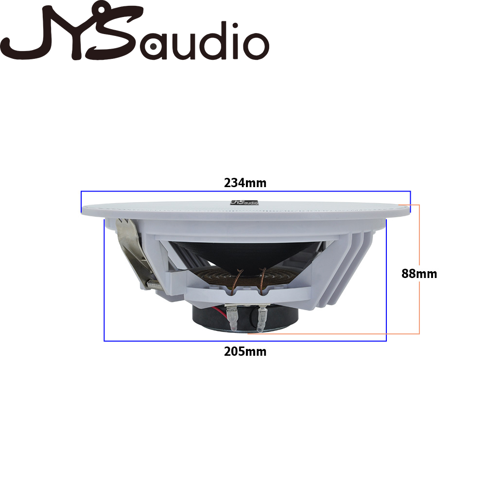 20W Ceiling Speaker Stereo 8 i - đánh giá và giá Audio Music In Background