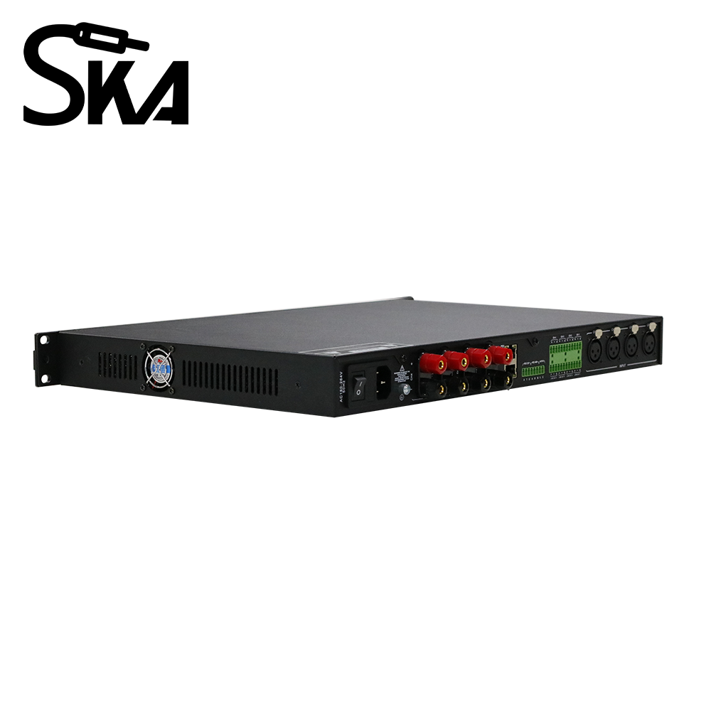 DSP Digital Power Amplifier 1U - đánh giá và giá Audio Mixer 4 Channel