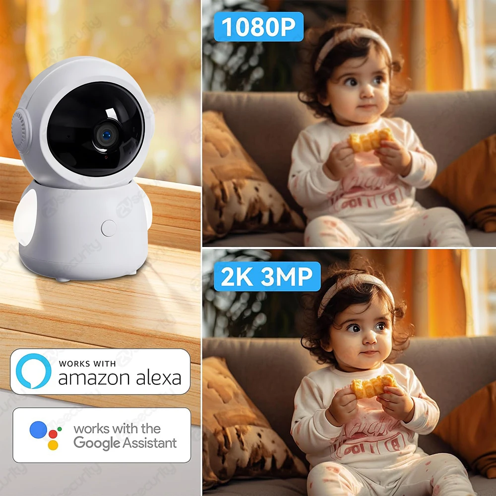 2K WiFi Baby Monitor with Scre - đánh giá và giá Audio Detect Music