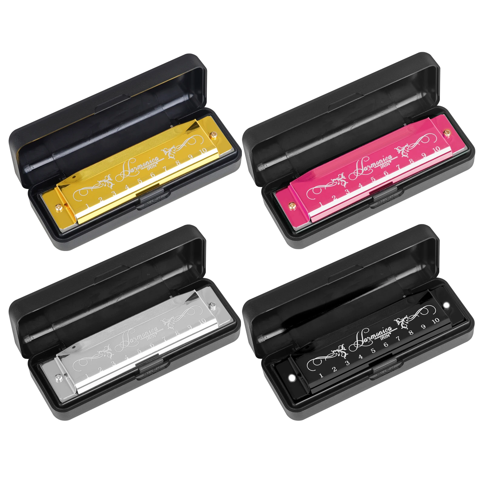 IRIN 10 Hole 20 Tone Harmonica - đánh giá và giá Harmonica 10 Hole