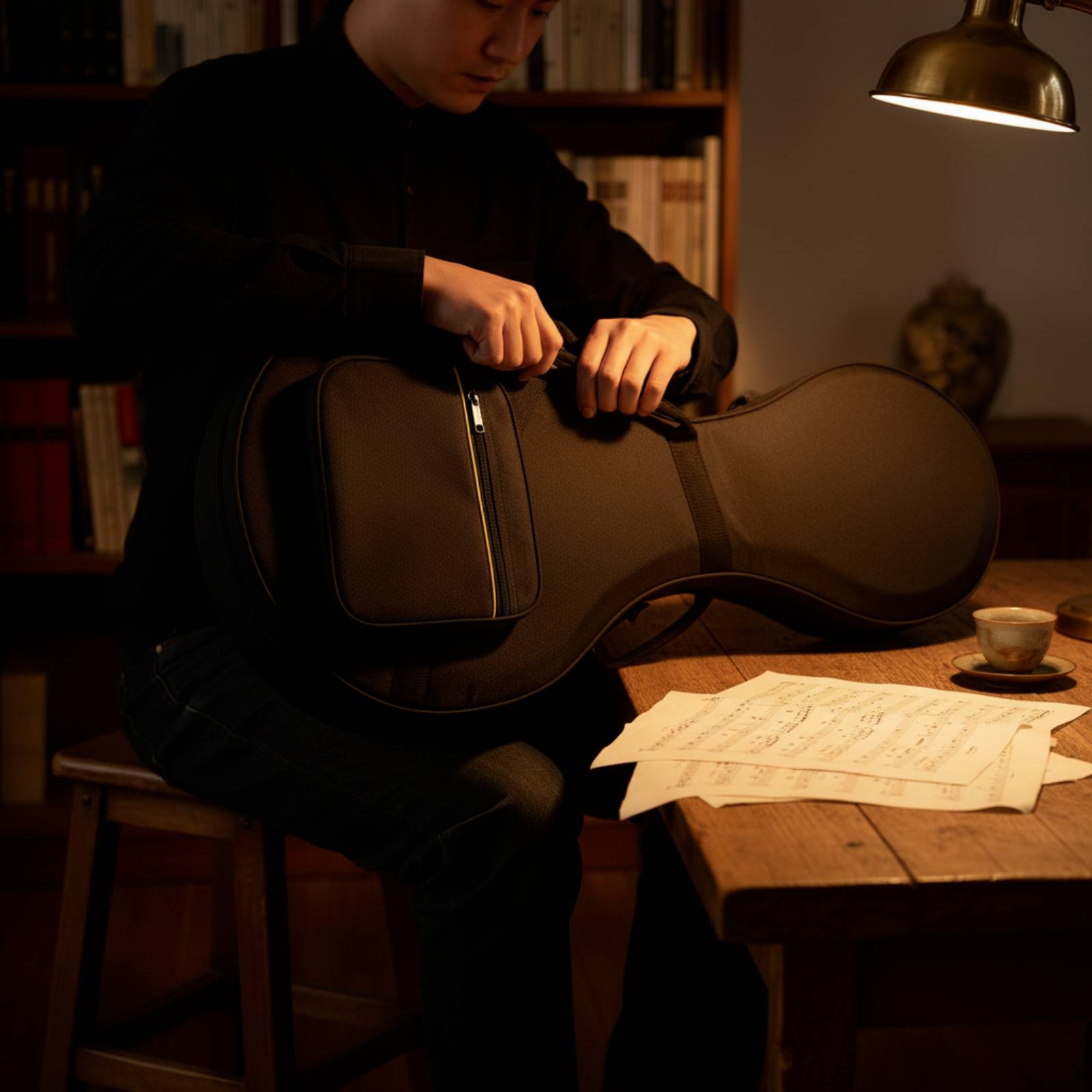 Zhongruan Case Shielding Zhong - đánh giá và giá Case Guitar Gig Bag