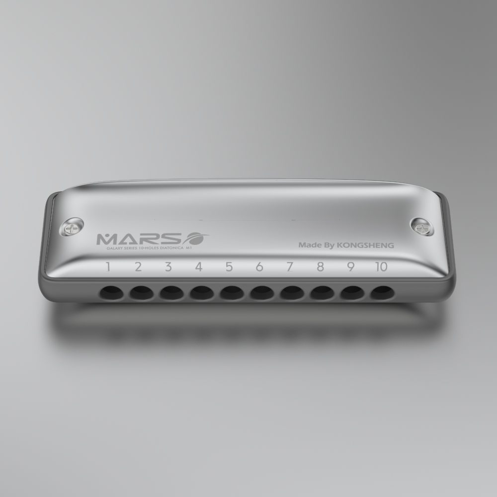 Kèn Harmonica KONGSHENG M1MARS - đánh giá và giá Harmonica 10 Hole