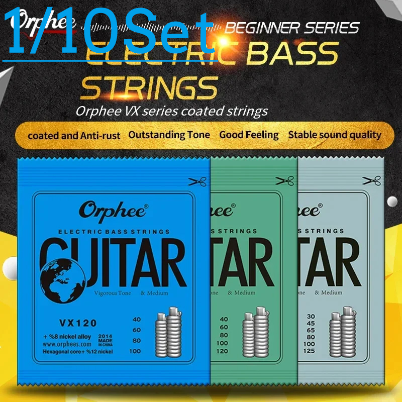 Orphee 4/5/6 Electric Bass Gui - đánh giá và giá Bass Guitar Strings