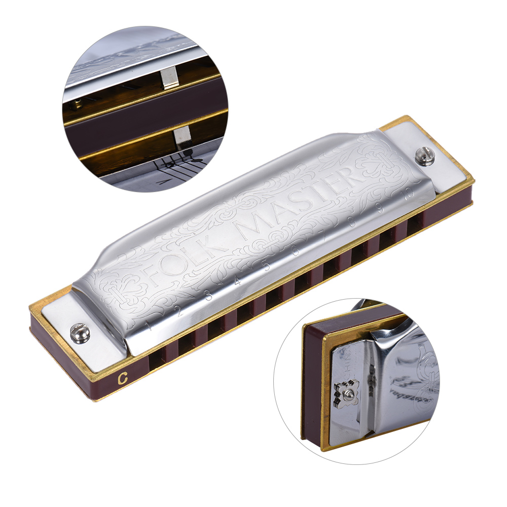 SUZUKI Folkmaster Blues Harmon - đánh giá và giá Harmonica 10 Hole