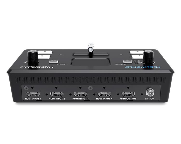 FEELWORLD LIVEPRO L1 V1 4xHDMI - đánh giá và giá Audio Mixer 4 Channel