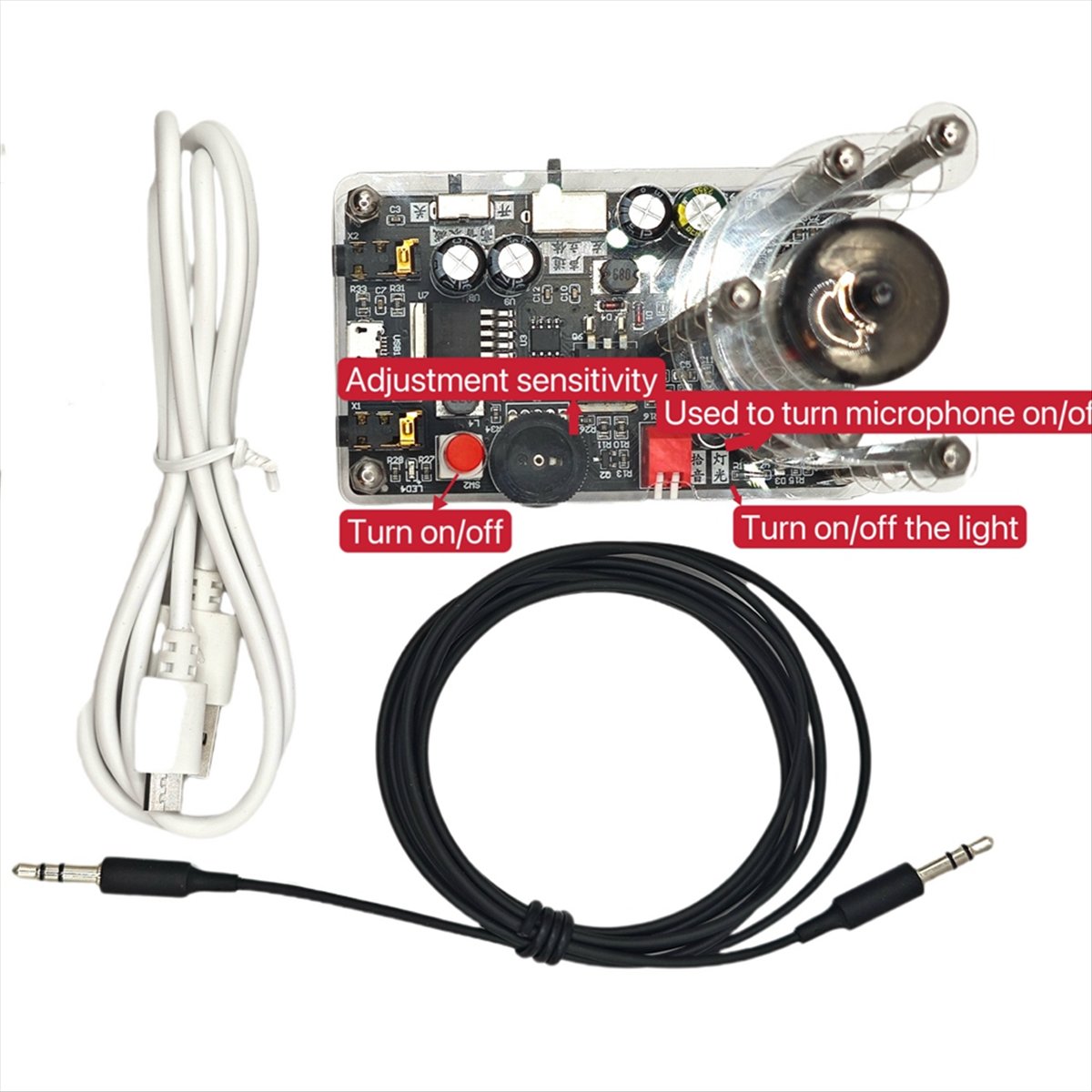 DTC5 New USB 5V Music Spectrum - đánh giá và giá Audio Music In Youtube