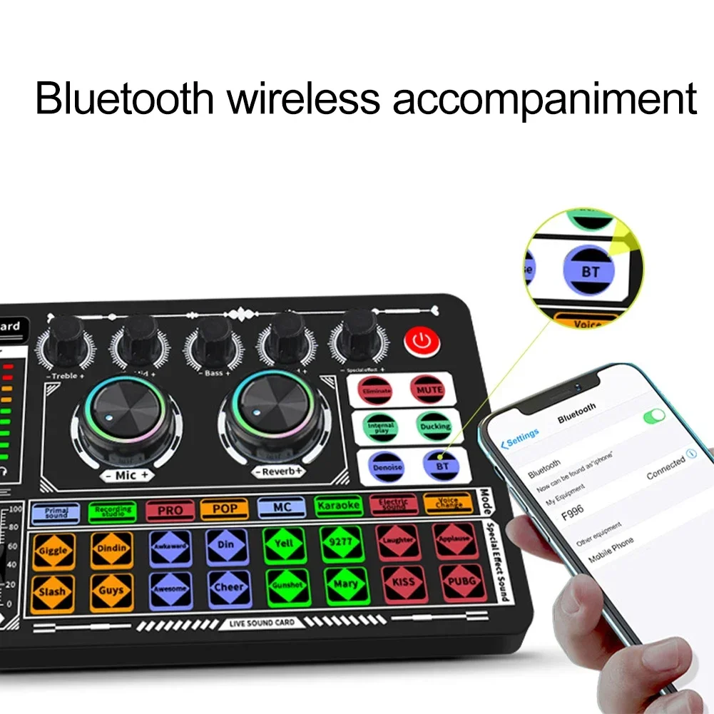 USB Audio Mixer Live Sound Car - đánh giá và giá Audio Music Voice Changer