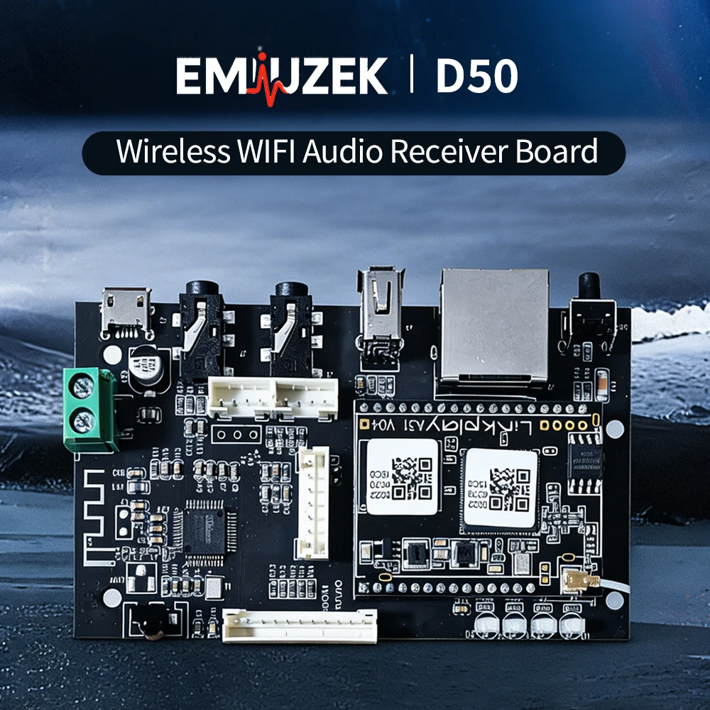 EMIUZEK D50 Wireless Audio Rec - đánh giá và giá Audio Music By