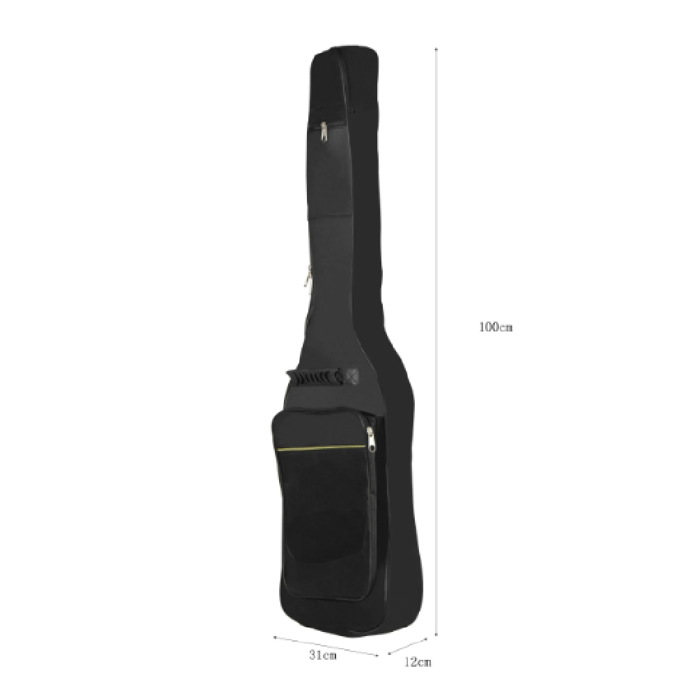 Black Electric Guitar Gig Bag  - đánh giá và giá Case Guitar Gig Bag