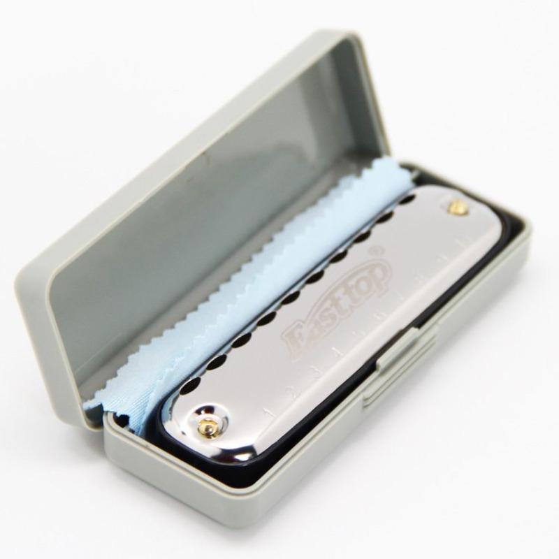 10-Hole Blues Harmonica Key C  - đánh giá và giá Harmonica 10 Hole