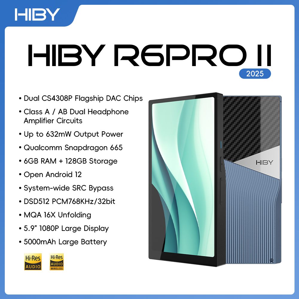 HiBy R6 Pro II / R6 Pro GEN 2  - đánh giá và giá Audio Music Gen