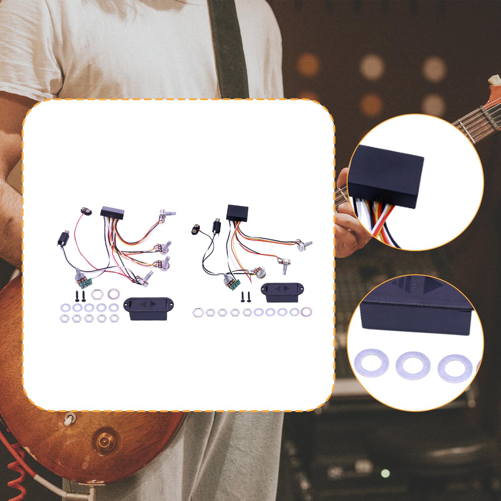 Bass Pickups 4 Strings Active  - đánh giá và giá Bass Guitar Strings
