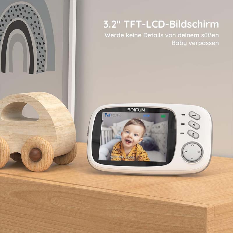 Boifun 3.2 Inch Digital LCD Sc - đánh giá và giá Audio Detect Music