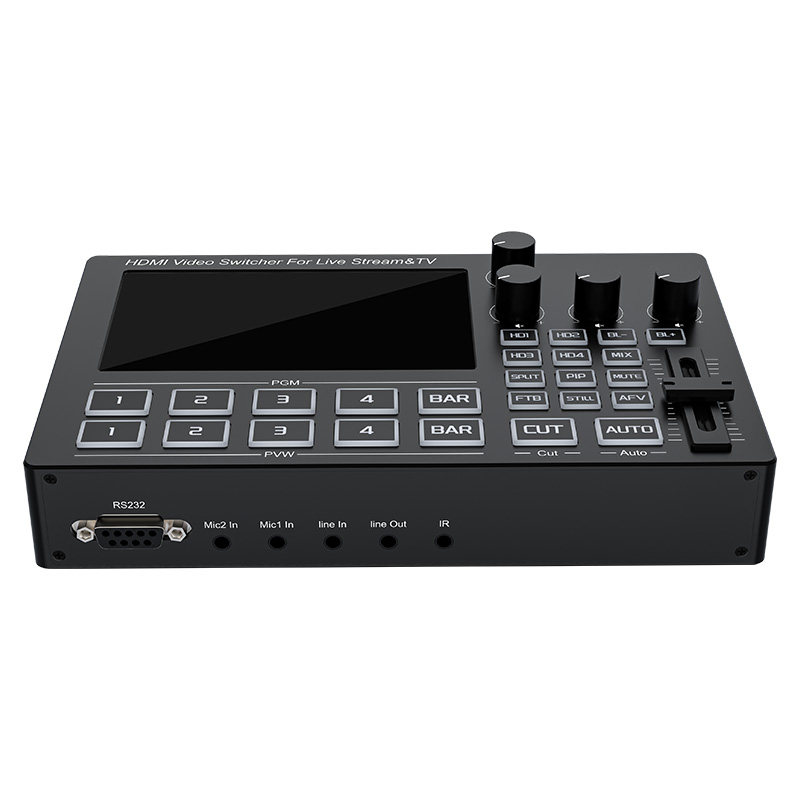 4 Channel 1080P HDMI Live Stre - đánh giá và giá Audio Mixer 4 Channel