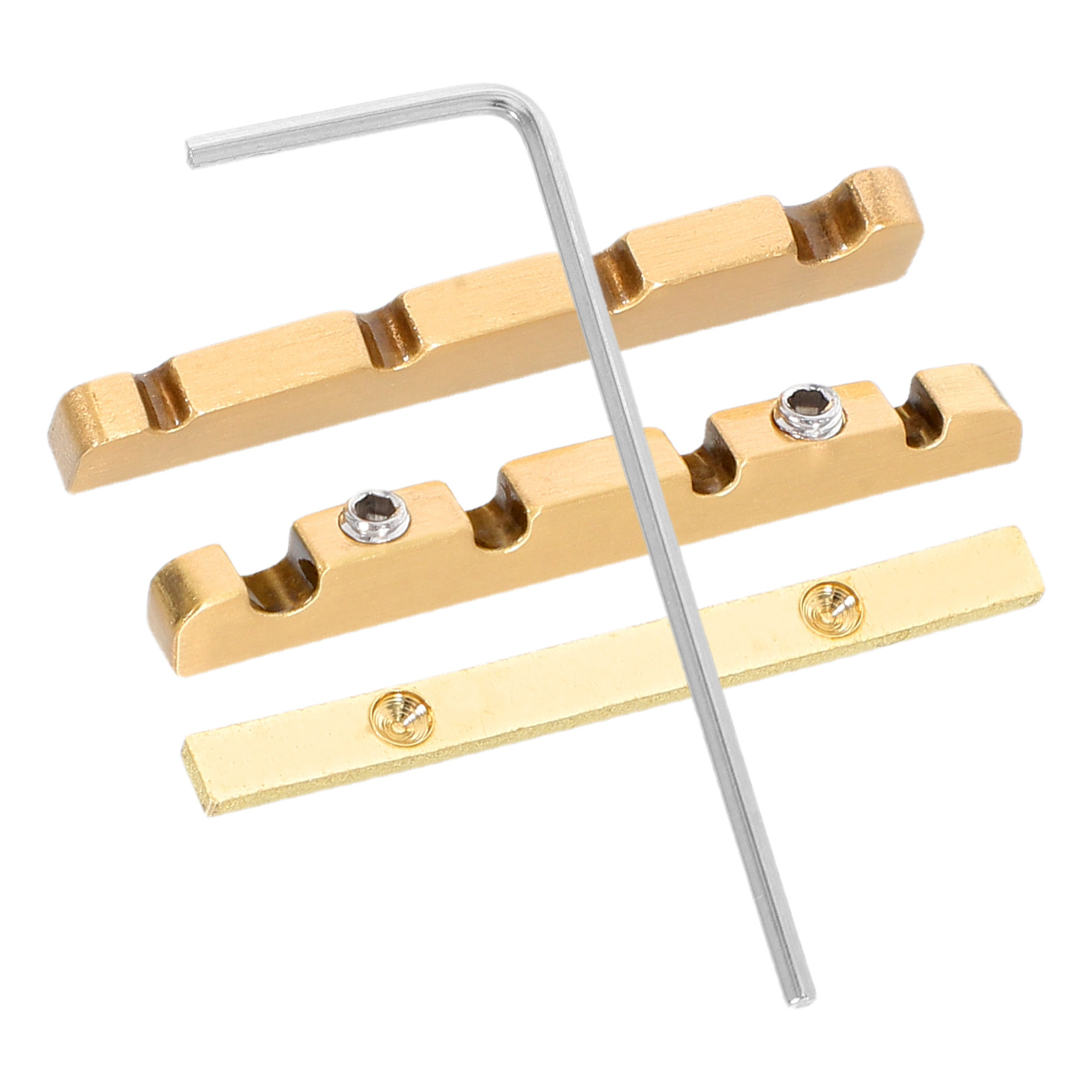 1Set Bass Guitar Brass Nut 38M - đánh giá và giá Bass Guitar Strings