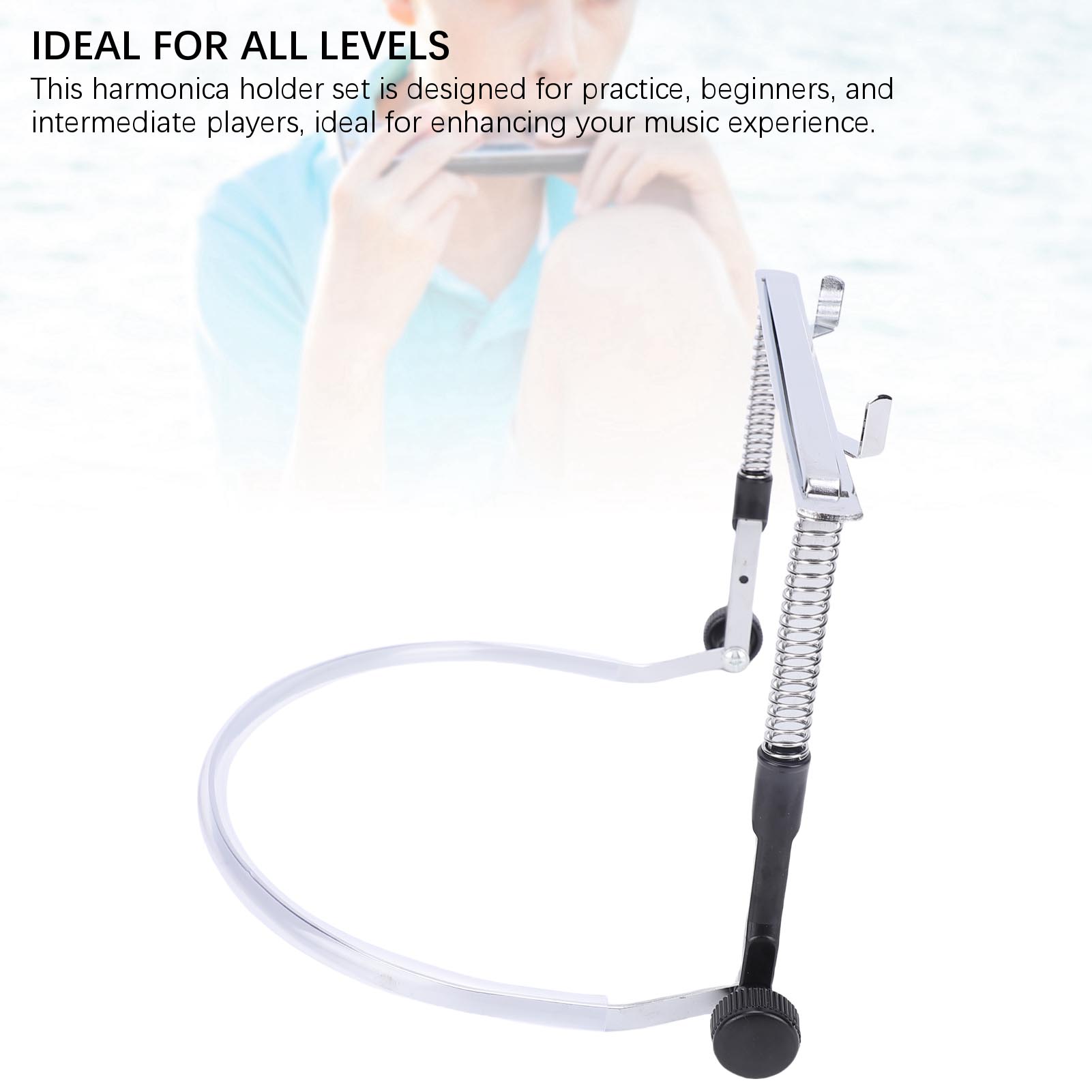 Harmonica Holder Adjustable Al - đánh giá và giá Harmonica 10 Hole