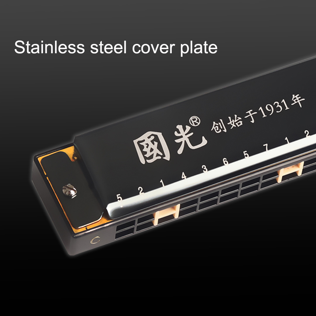 Guoguang Tremolo Harmonica 24  - đánh giá và giá Harmonica 10 Hole