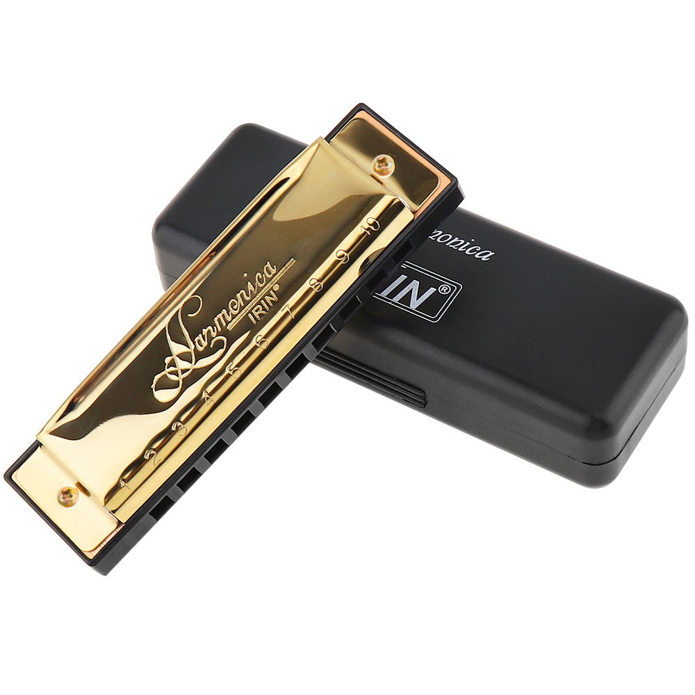 Silver / Gold KeyC 10 Hole 20  - đánh giá và giá Harmonica 10 Hole