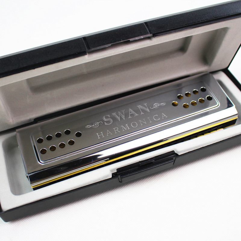 Both Sides Swan Harmonica Trem - đánh giá và giá Harmonica 10 Hole