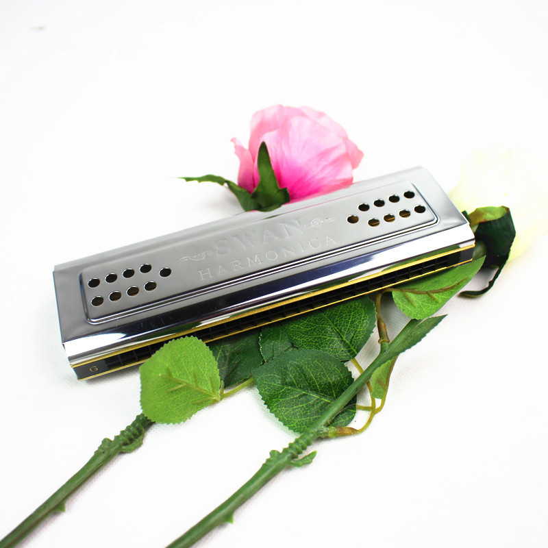 Both Sides Swan Harmonica Trem - đánh giá và giá Harmonica 10 Hole