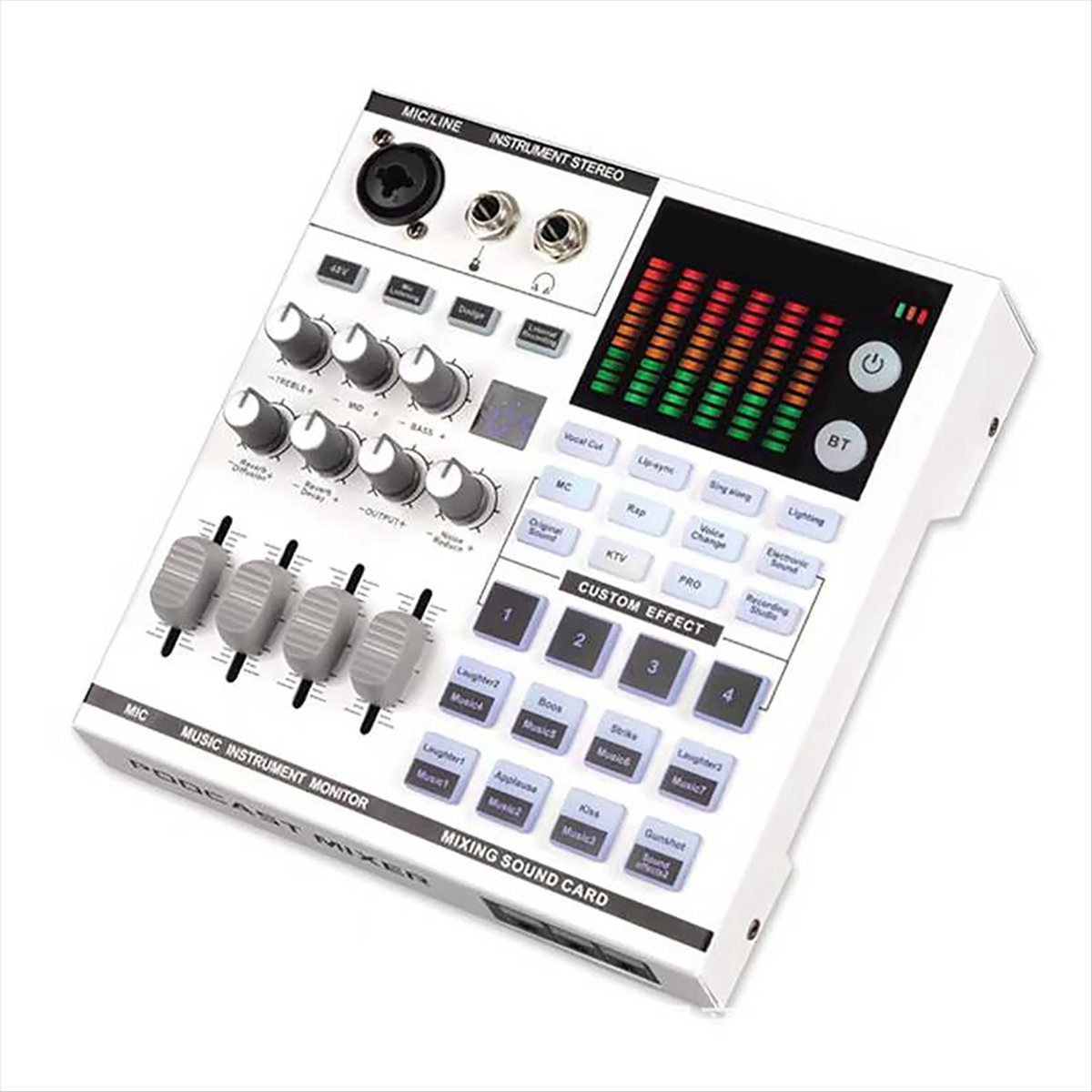 DTC5 SN800 Live Sound Card Voi - đánh giá và giá Audio Music Voice Changer