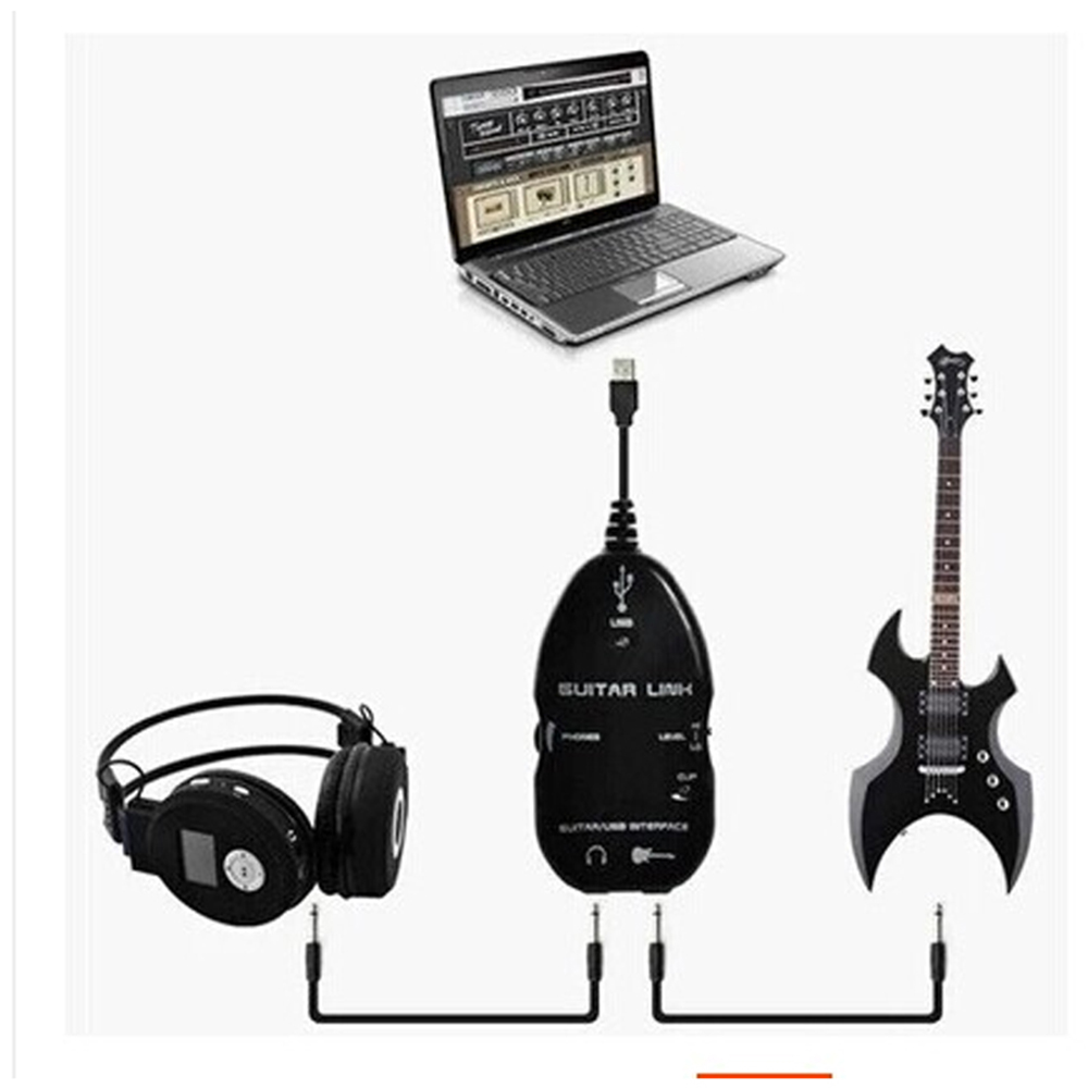 Guitar Link USB Interface Guit - đánh giá và giá Audio Music Link