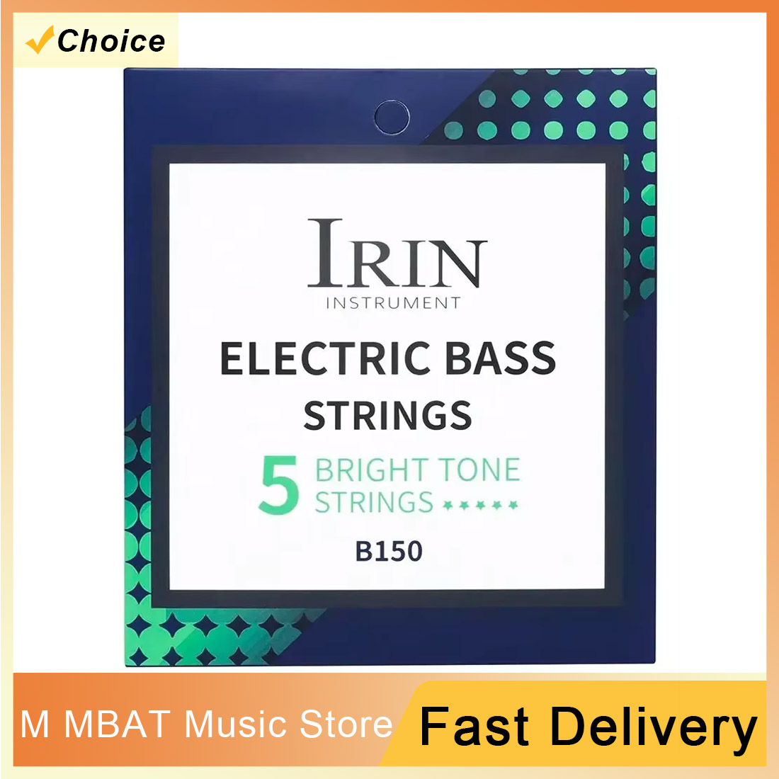 M MBAT Electric Bass Guitar 5  - đánh giá và giá Bass Guitar Strings