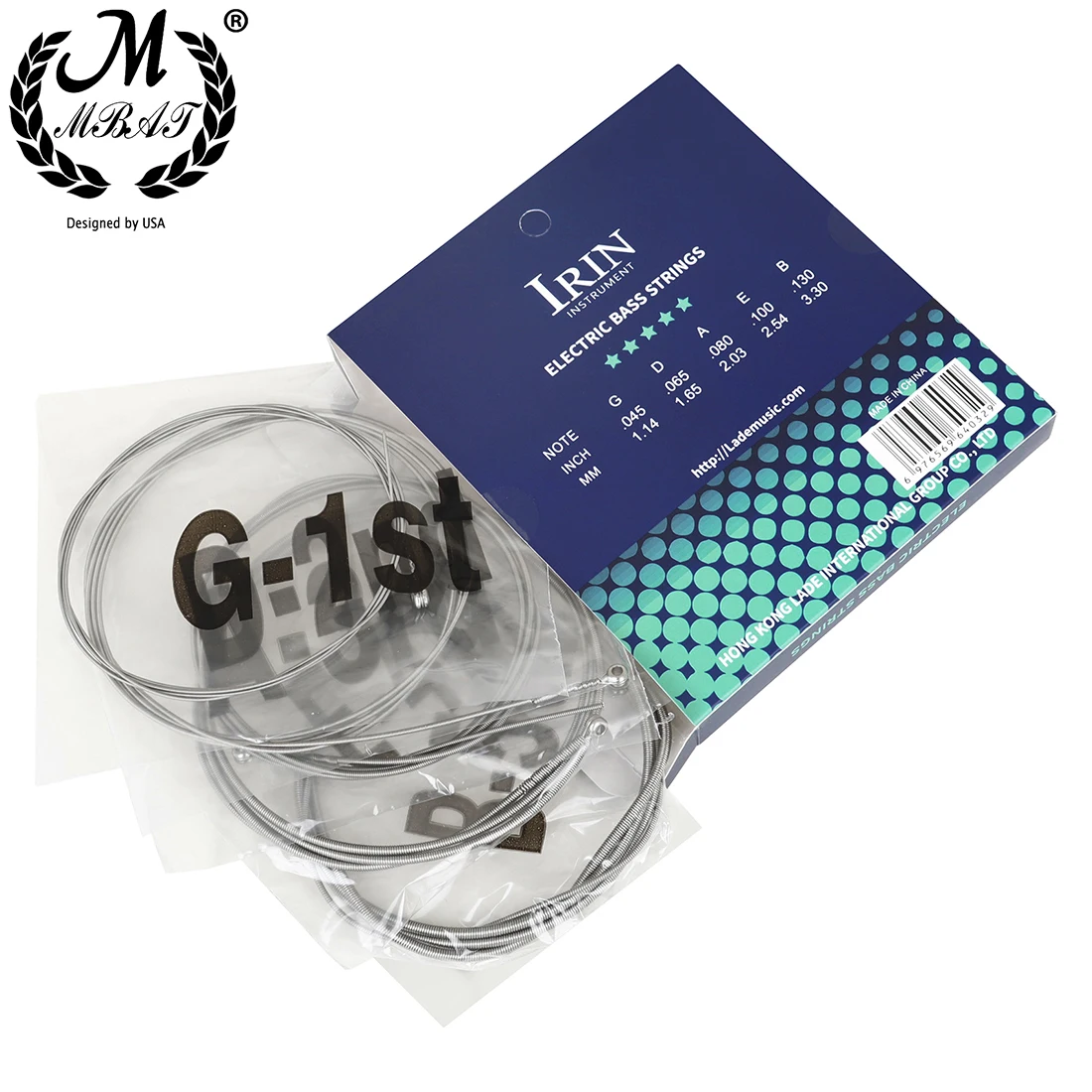 M MBAT Electric Bass Guitar 5  - đánh giá và giá Bass Guitar Strings