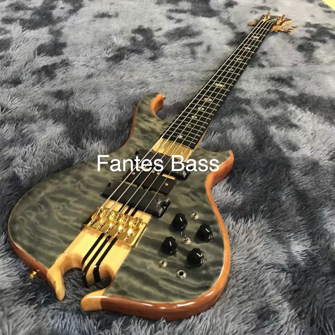 Custom Alem Flamed Maple Top C - đánh giá và giá Bass Guitar Strings