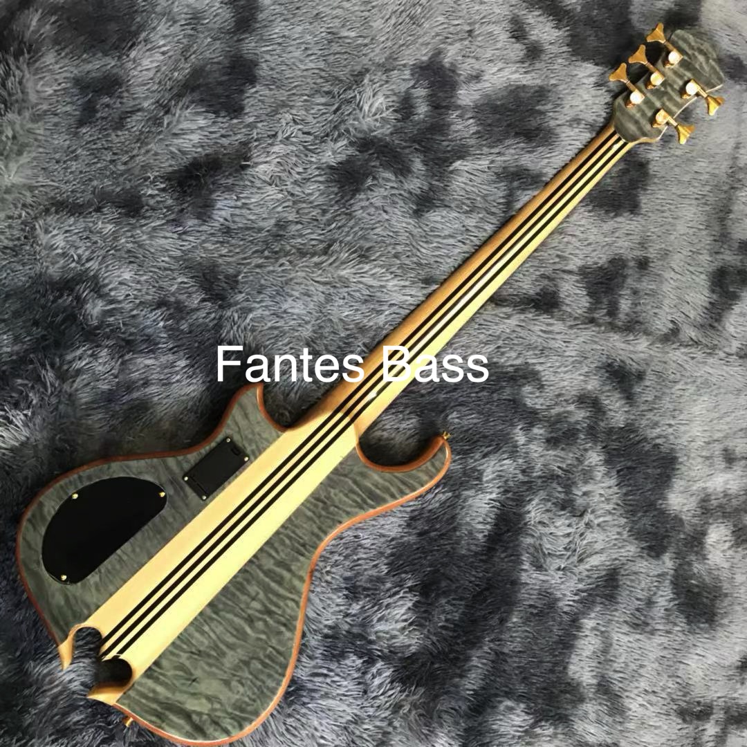 Custom Alem Flamed Maple Top C - đánh giá và giá Bass Guitar Strings